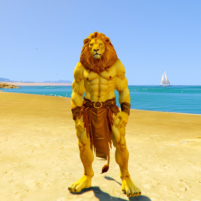 Upgrading Weak To Strong Lion 3 GTA 5 Mods