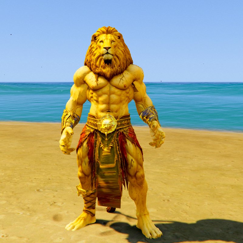 Upgrading Weak To Strong Lion 4 GTA 5 Mods