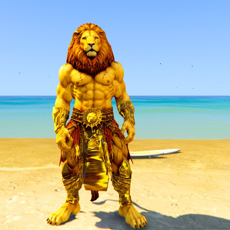 Upgrading Weak To Strong Lion 5 GTA 5 Mods