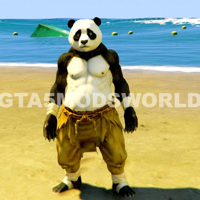 Upgrading Weak To Strong Panda 2 GTA 5 Mods