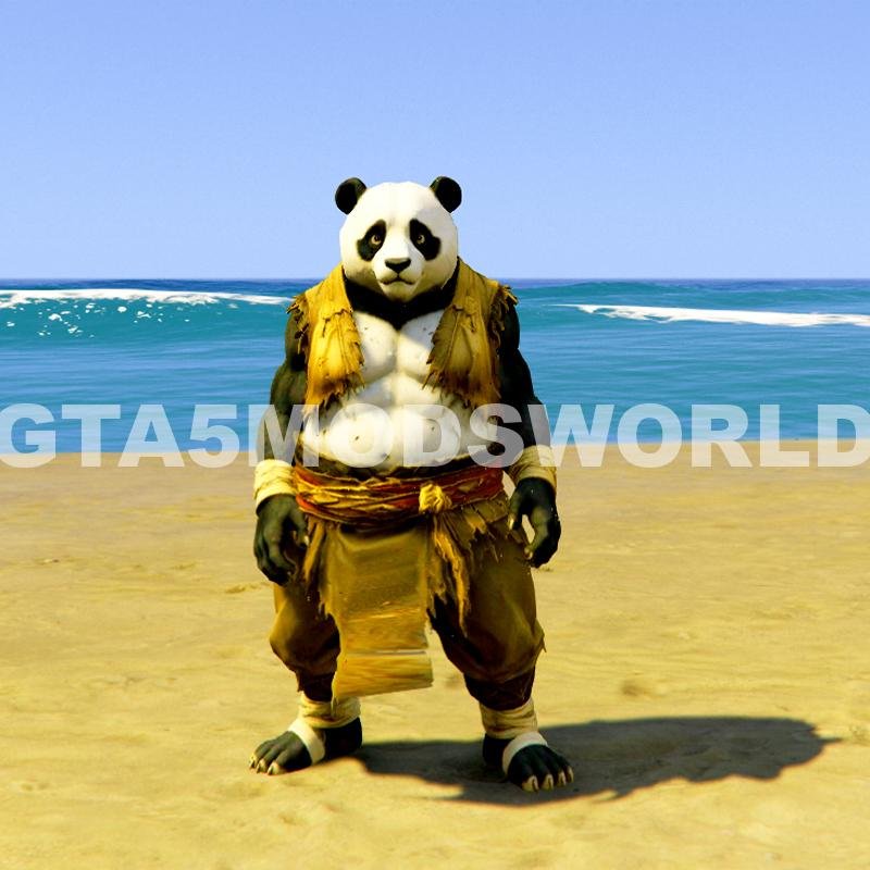 Upgrading Weak To Strong Panda 3 GTA 5 Mods