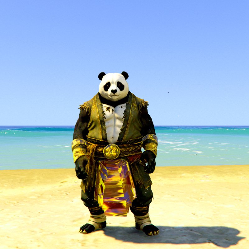 Upgrading Weak To Strong Panda 4 GTA 5 Mods