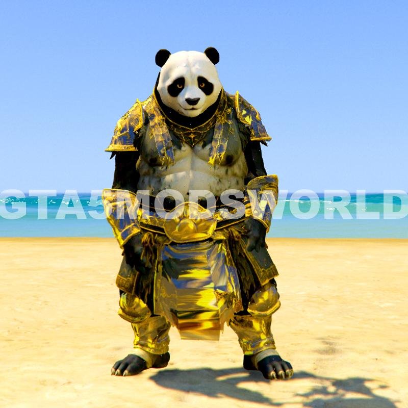 Upgrading Weak To Strong Panda 5 GTA 5 Mods