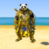 Upgrading Weak To Strong Panda 6 GTA 5 Mods