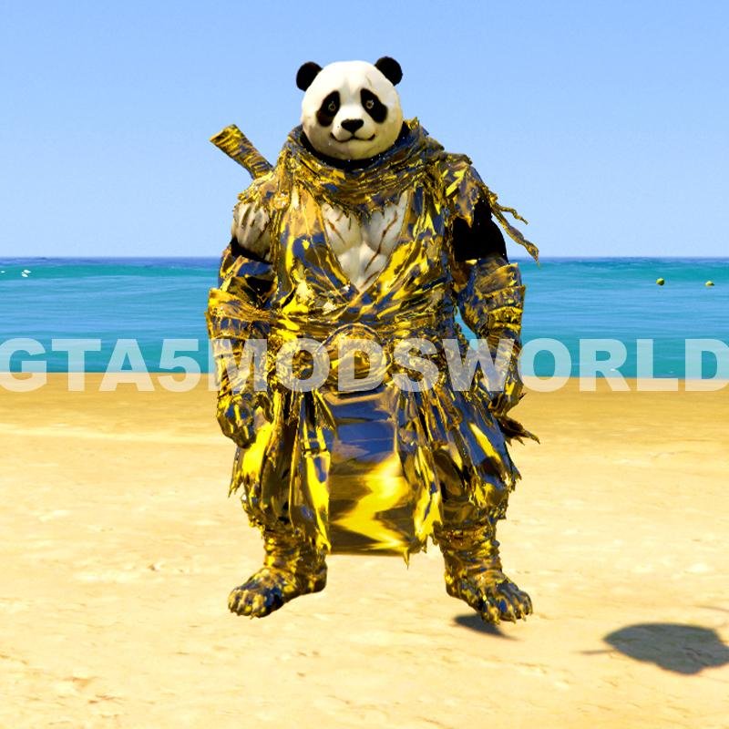 Upgrading Weak To Strong Panda 6 GTA 5 Mods