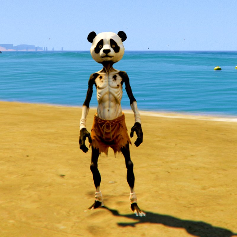 Upgrading Weak To Strong Panda Pack GTA 5 Mods