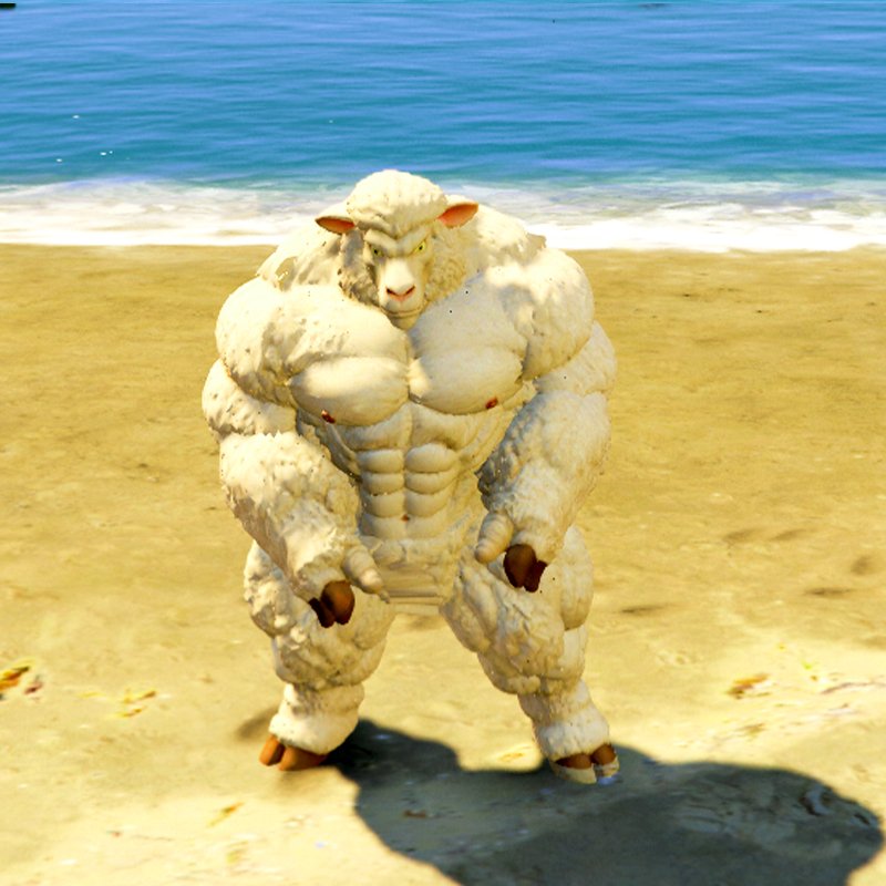 Upgrading Weak To Strong Sheep 8 GTA 5 Mods