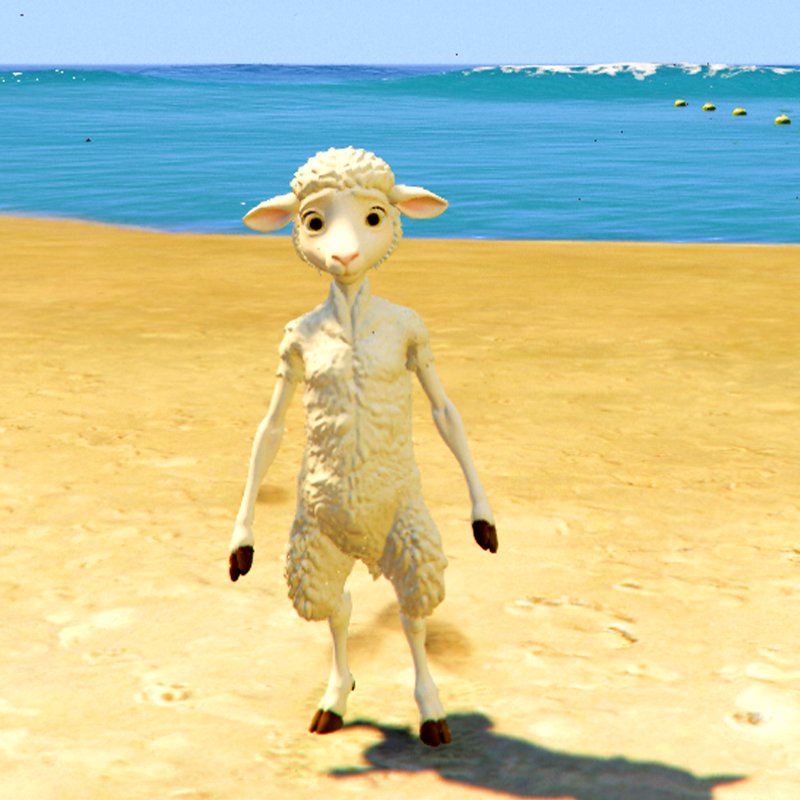Upgrading Weak To Strong Sheep GTA 5 Mods