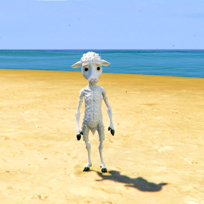 Upgrading Weak To Strong Sheep GTA 5 Mods