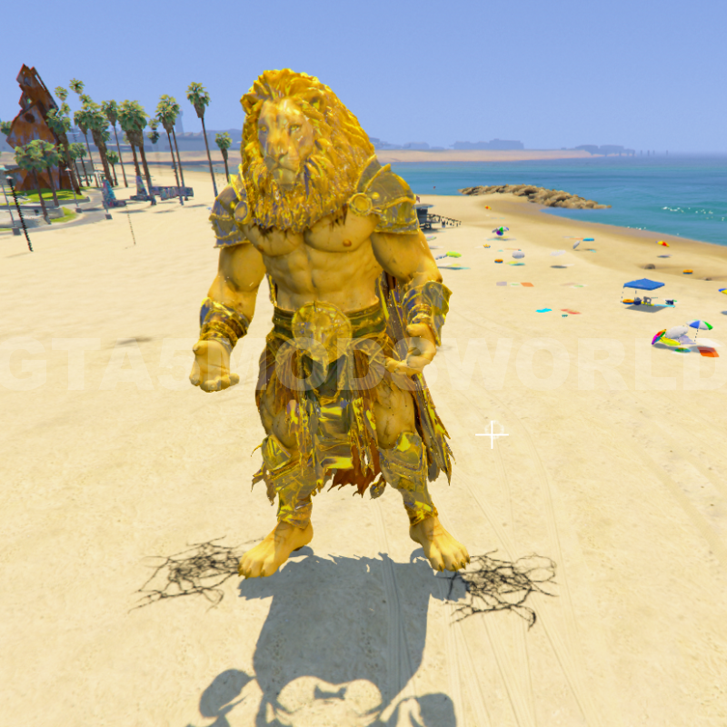Upgrading Weak To Strong lion big GTA 5 Mods