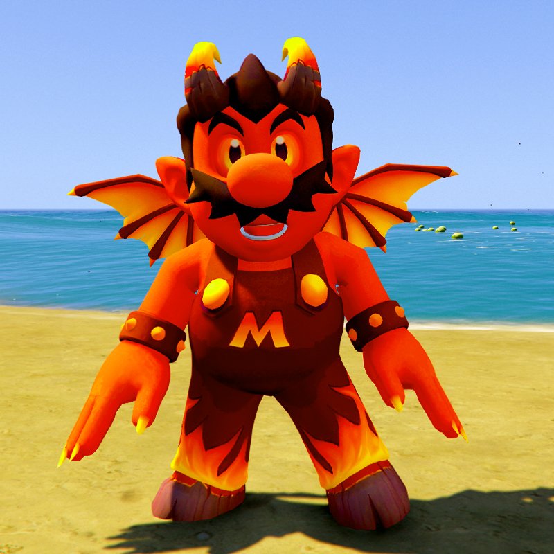 Evil Mario GTA 5 Mods