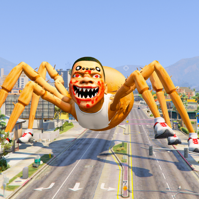 Franklin Spider GTA 5 Mods big