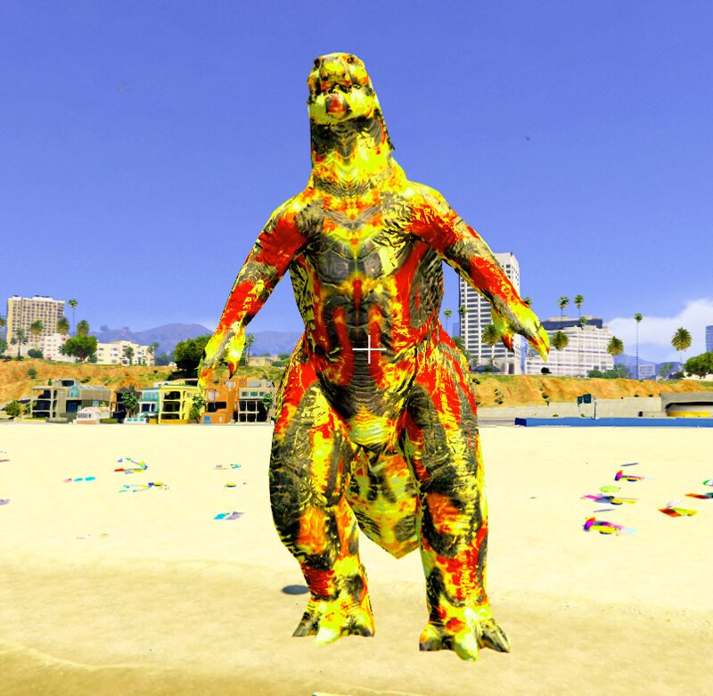Godzilla 4 GTA 5 Mods