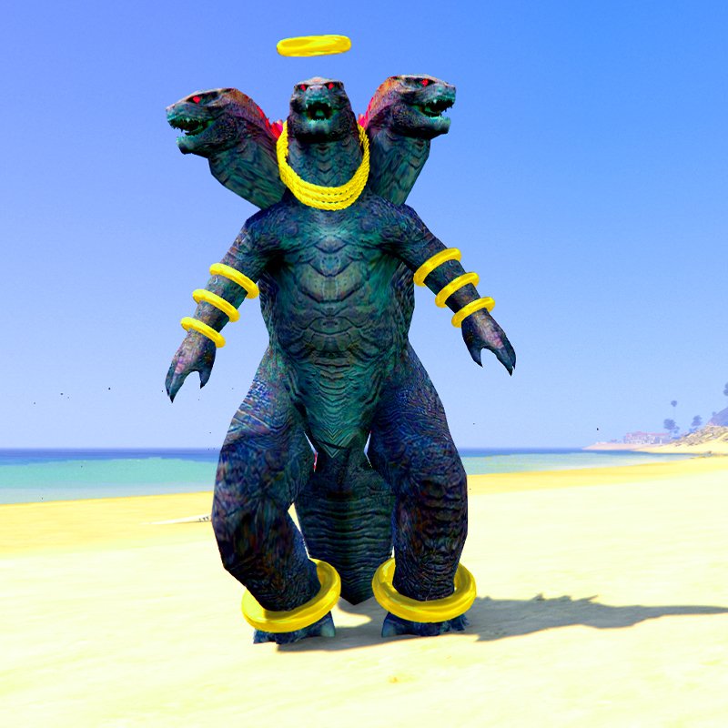 Godzilla 5 GTA 5 Mods