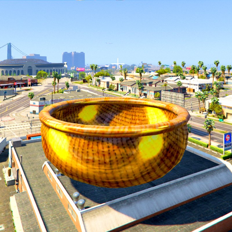 Golden Basket GTA 5 Props
