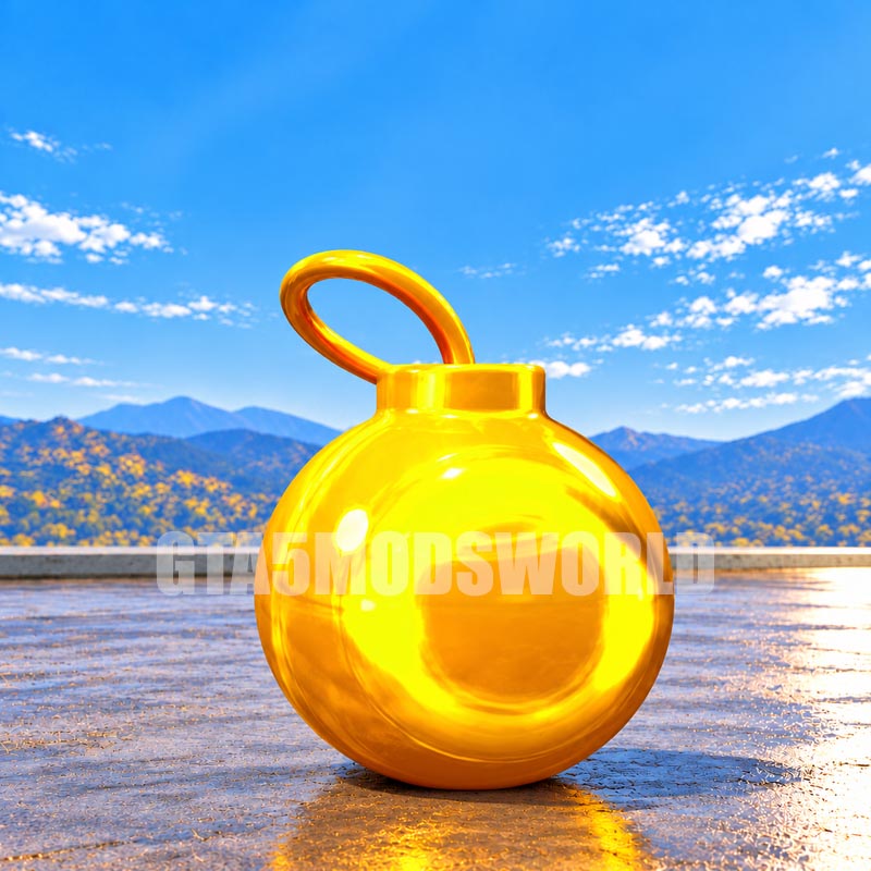 Golden Bomb GTA 5 Props