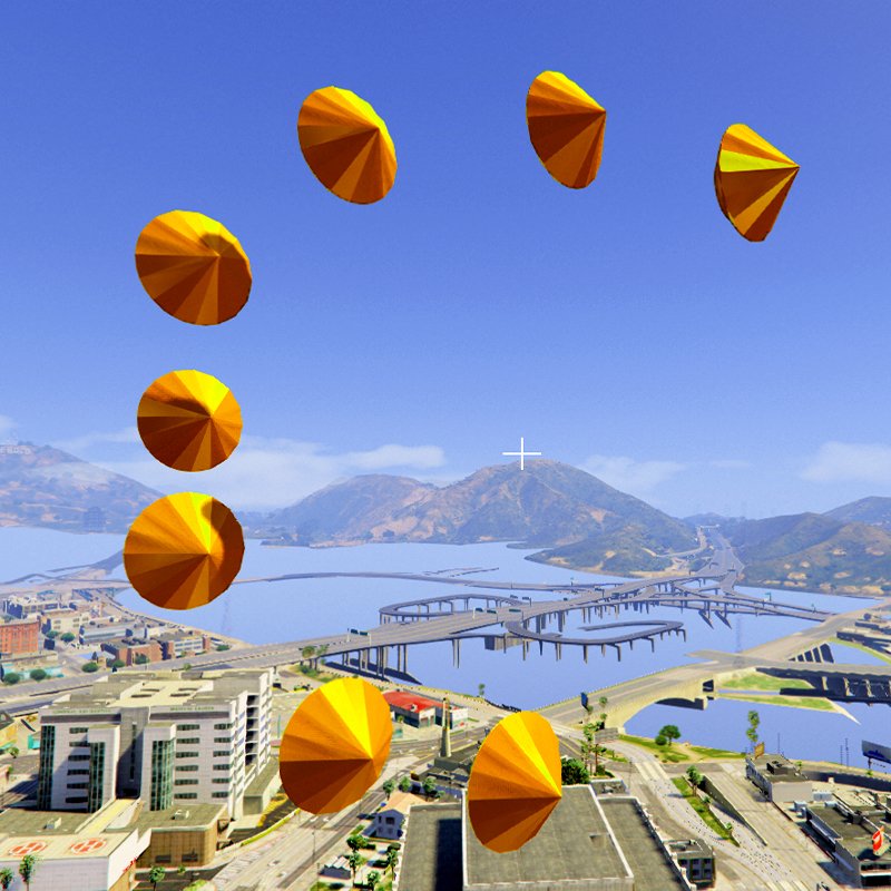 Golden Diamond Size GTA 5 Props