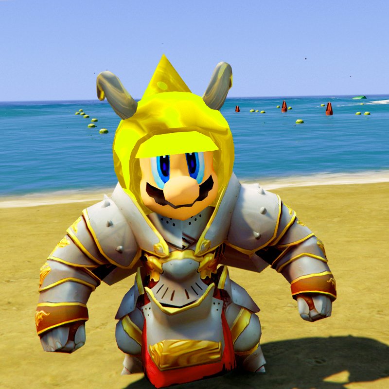 Mario Super Strong GTA 5 Mods