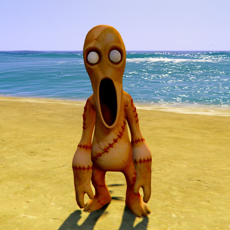 Slester Backrooms Monster GTA 5 Mods