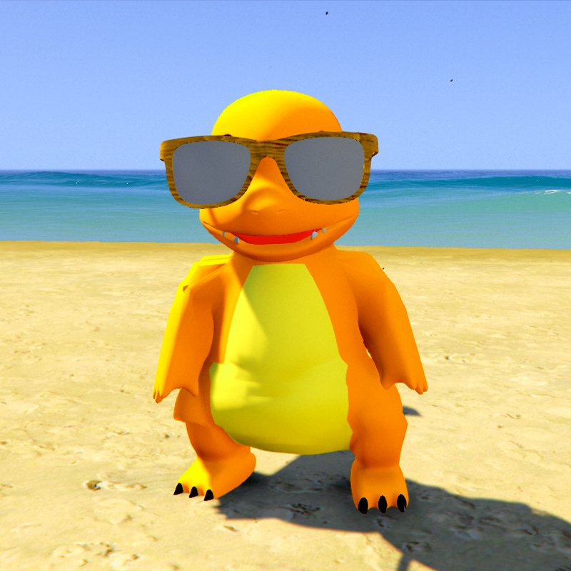 Sunglasses Charmander