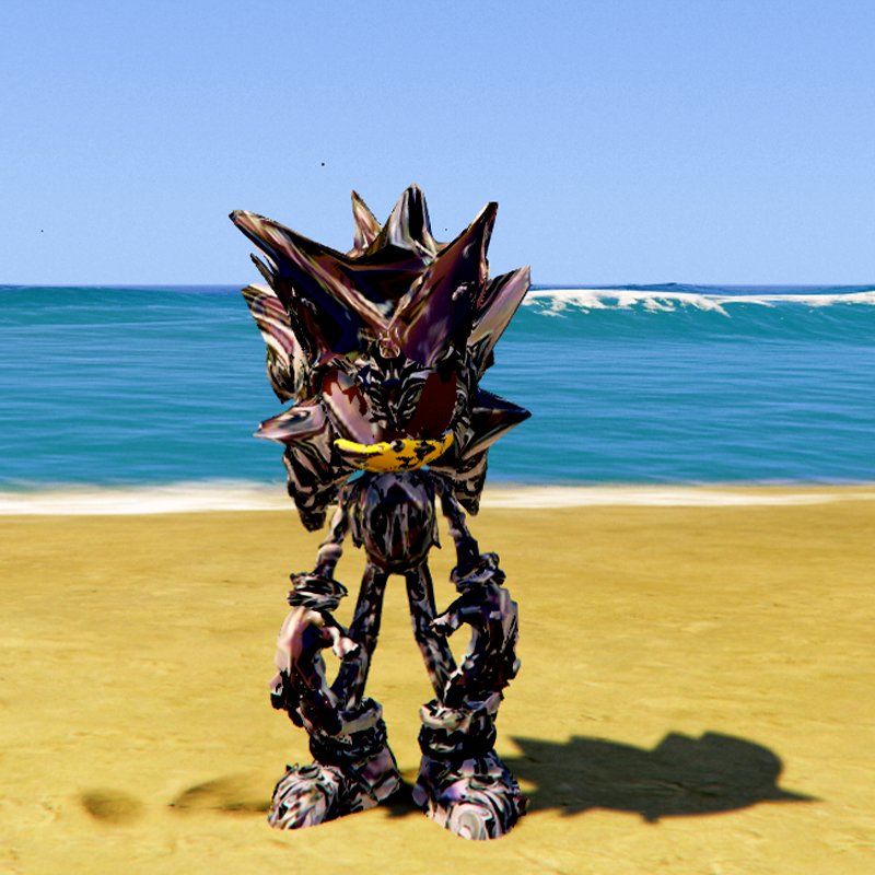 Upgrading Metal Sonic GTA 5 Mods