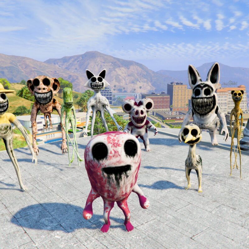 Zoonomaly Pack GTA 5 Mods