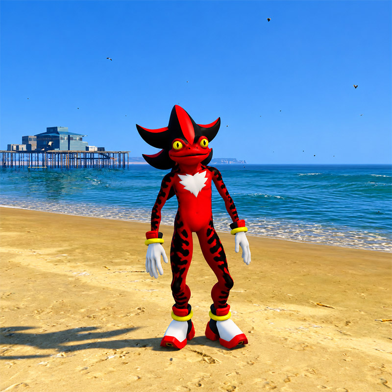 Crimson Shadow Frog GTA5 MODS