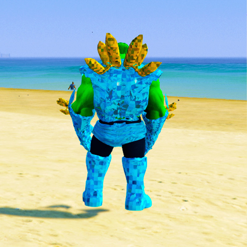 Crystal Hulk 3 GTA5 MODS