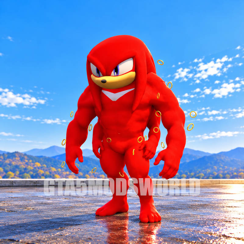 4-Armed Red Knuckles GTA5 MODS