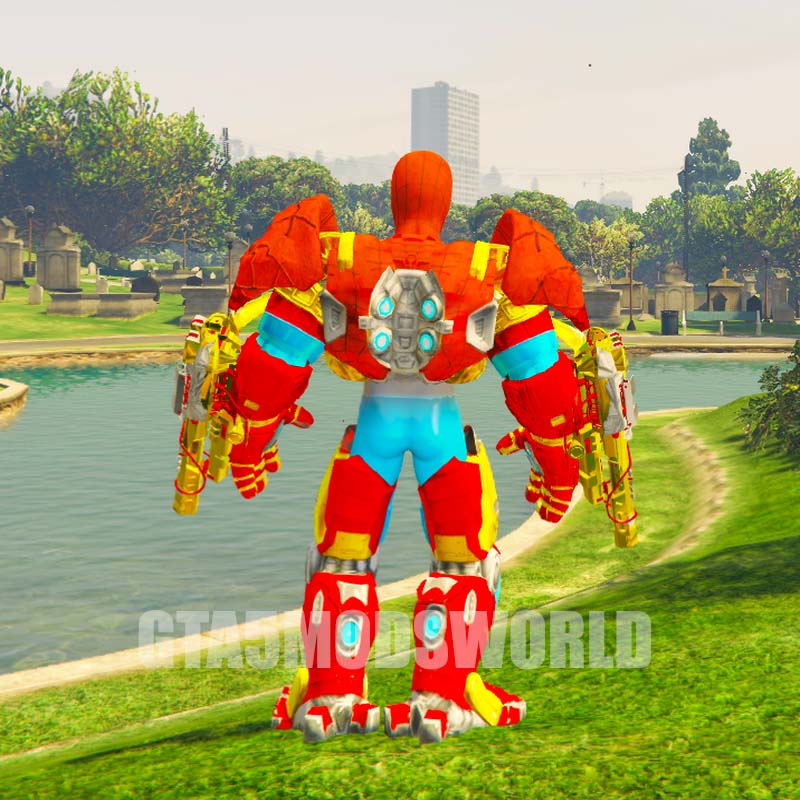 Armed Heavy Iron Spider Mech GTA5 MODS