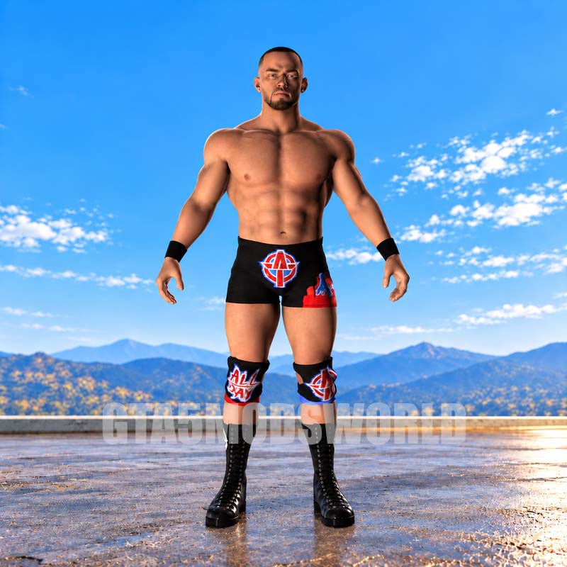 Austin Theory WWE GTA5 MODS