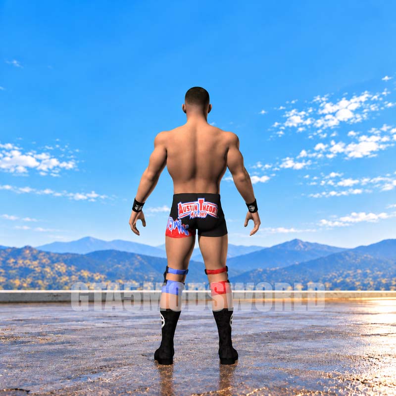Austin Theory WWE GTA5 MODS
