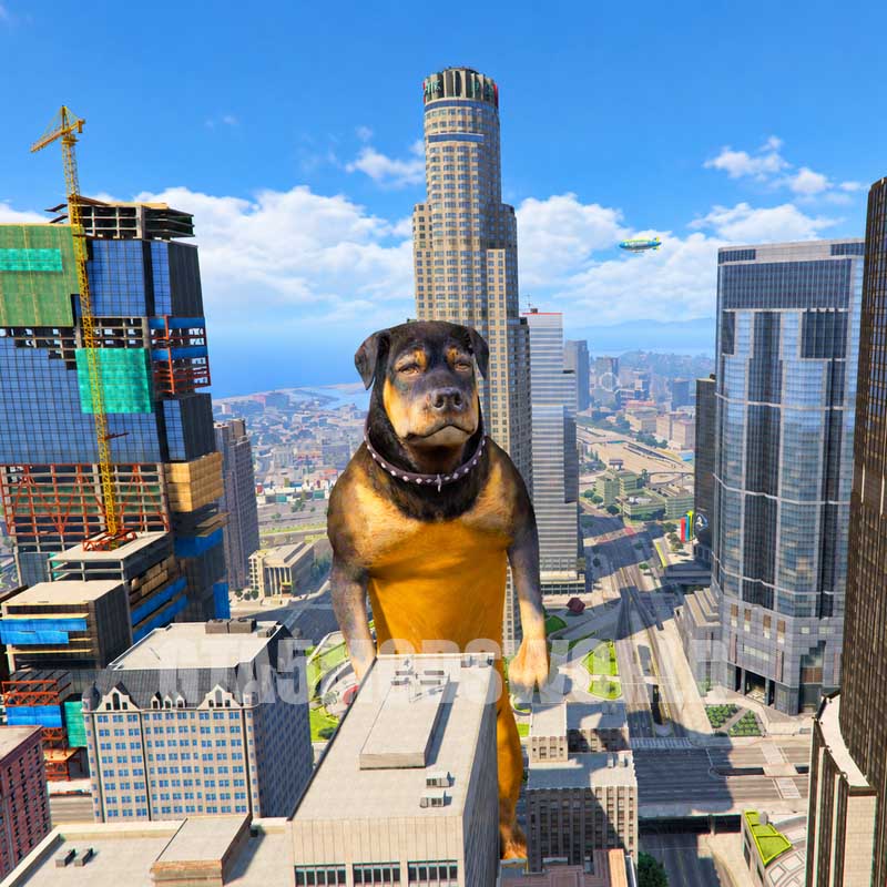 Big Chop Size 5 GTA5 MODS
