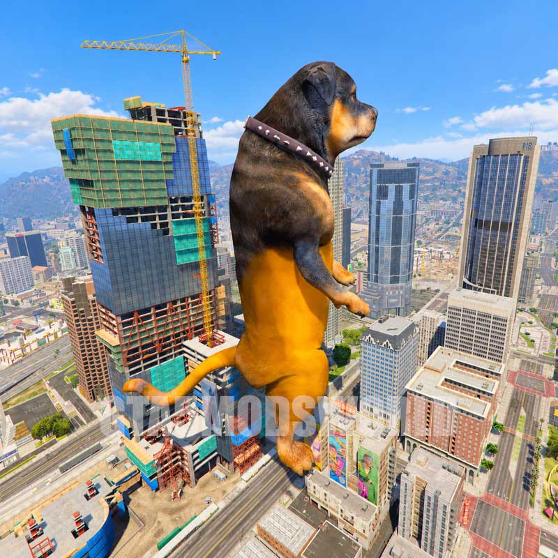 Big Chop Size 6 GTA5 MODS