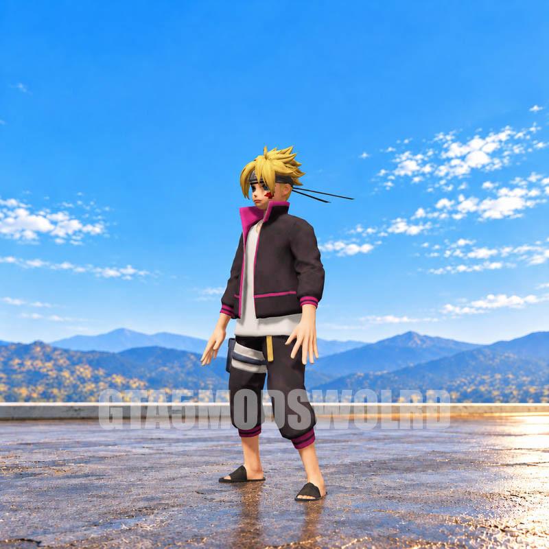 Boruto Uzumaki GTA5 MODS