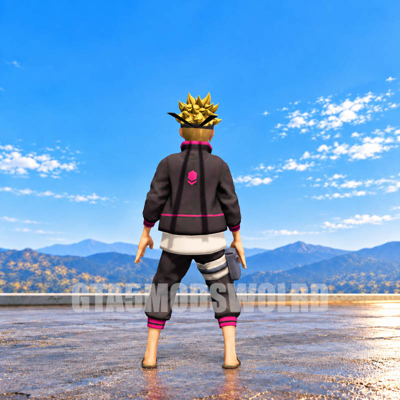 Boruto Uzumaki GTA5 MODS
