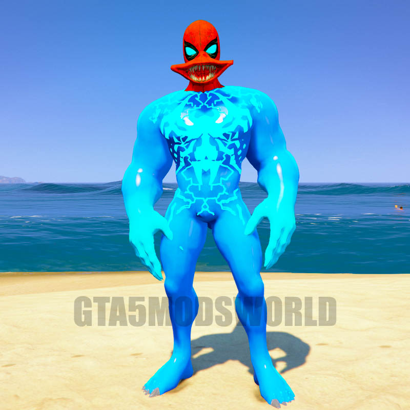 Creature Spiderman 4 GTA5 MODS
