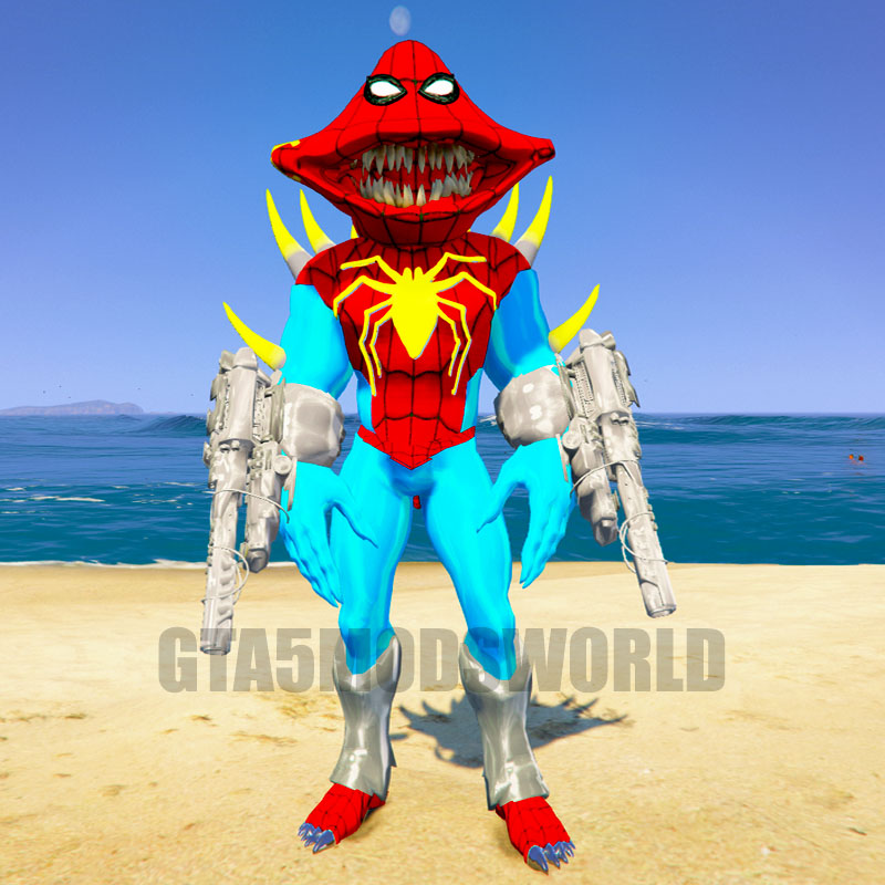Creature Spiderman 5 GTA5 MODS