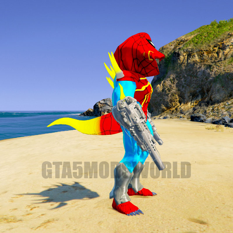 Creature Spiderman 5 GTA5 MODS