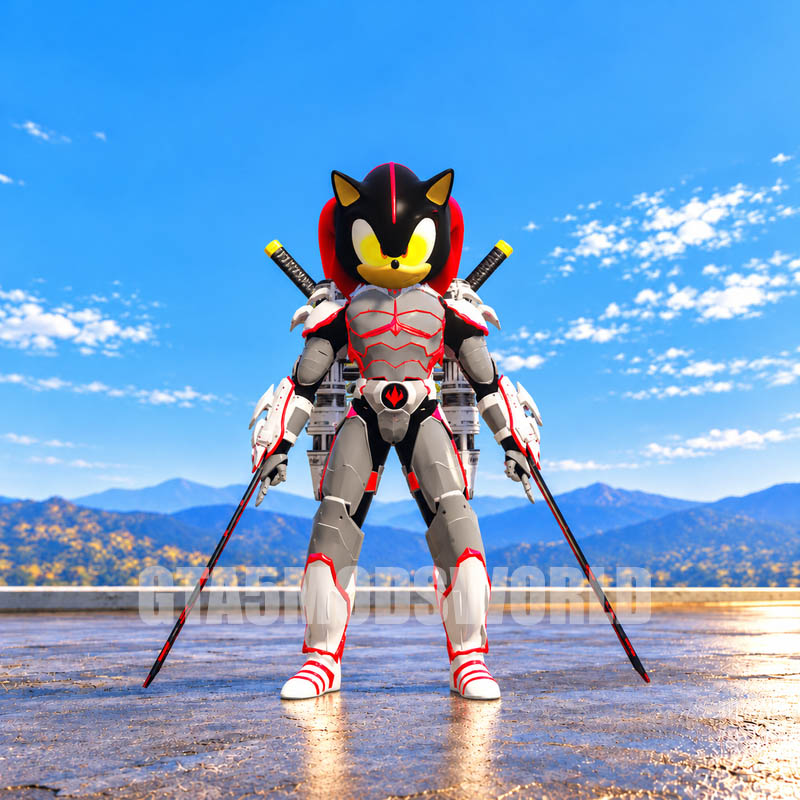 Cyber Shadow Sonic GTA5 MODS