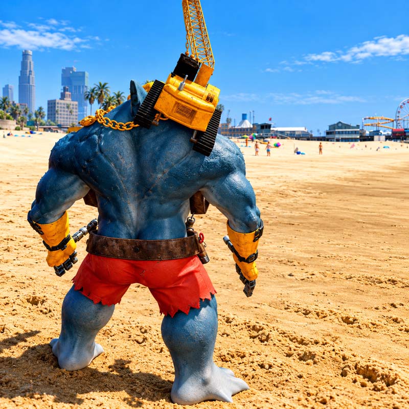Demolition Shark Monster GTA5 MODS