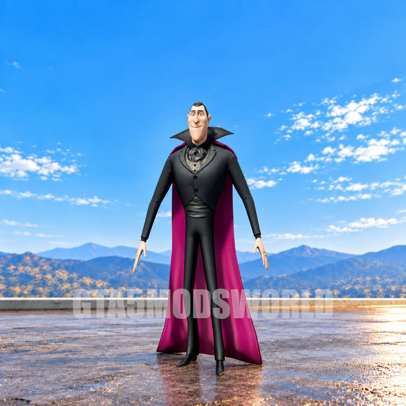 Dracula Hotel Transylvania GTA5 MODS