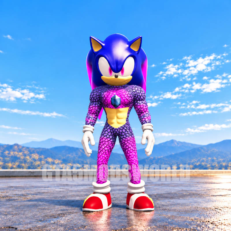 Elemental Dragon Sonic GTA5 MODS