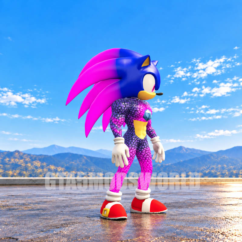Elemental Dragon Sonic GTA5 MODS
