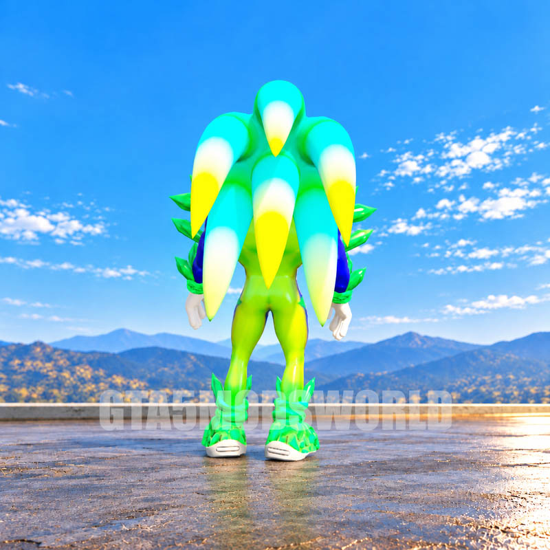 Elemental Emerald Sonic GTA5 MODS