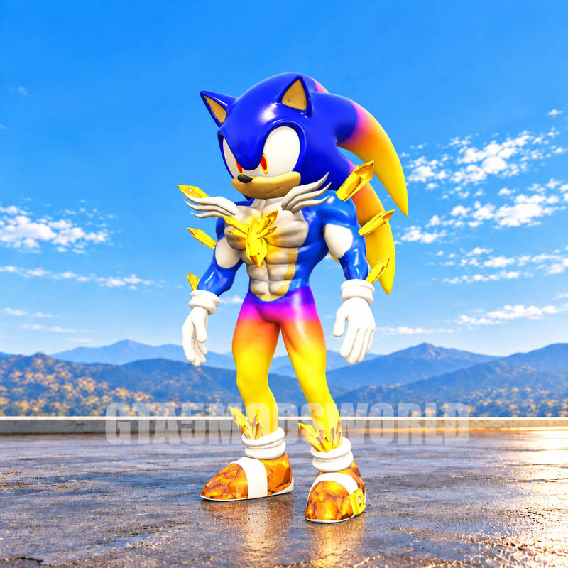 Elemental Phoenix Sonic GTA5 MODS