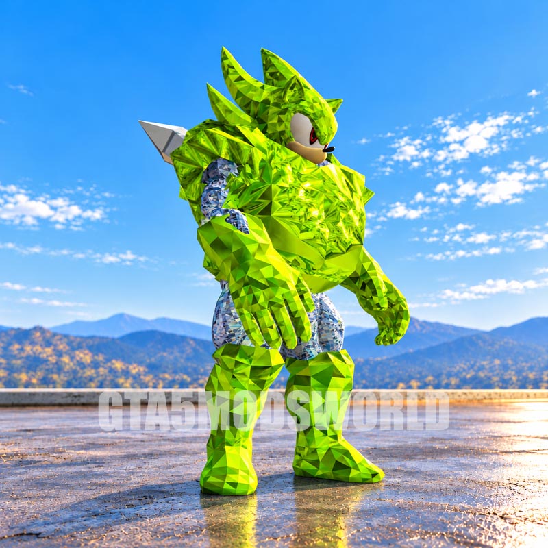 Emerald Crystal Sonic GTA5 MODS