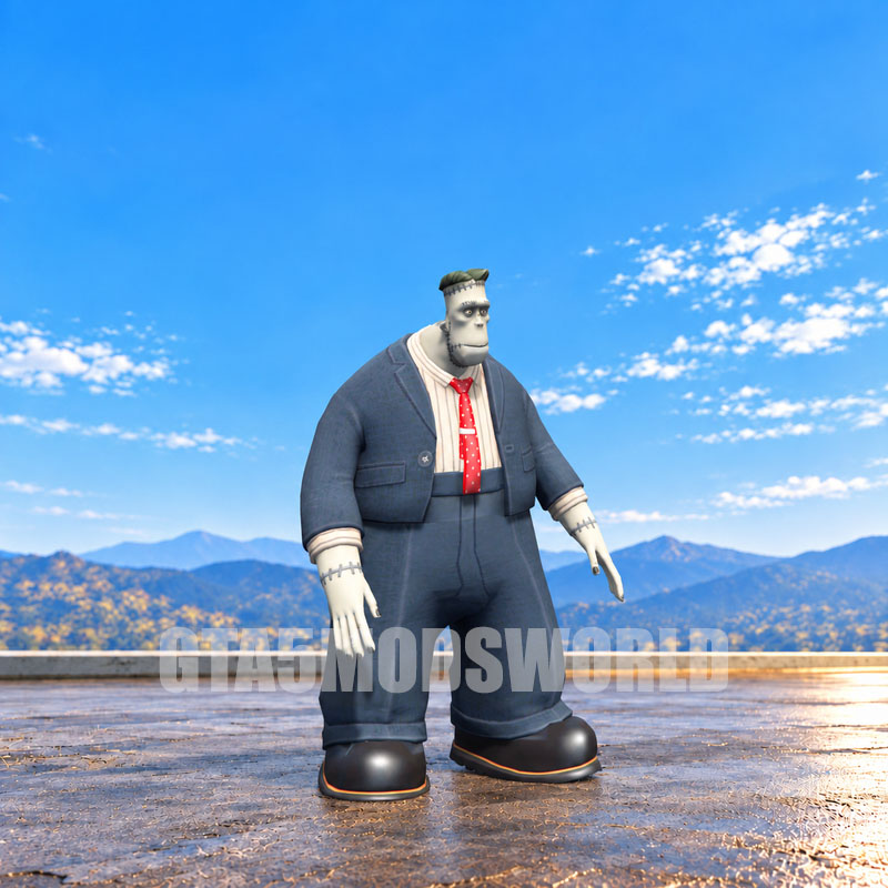 Frankenstein Hotel Transylvania GTA5 MODS