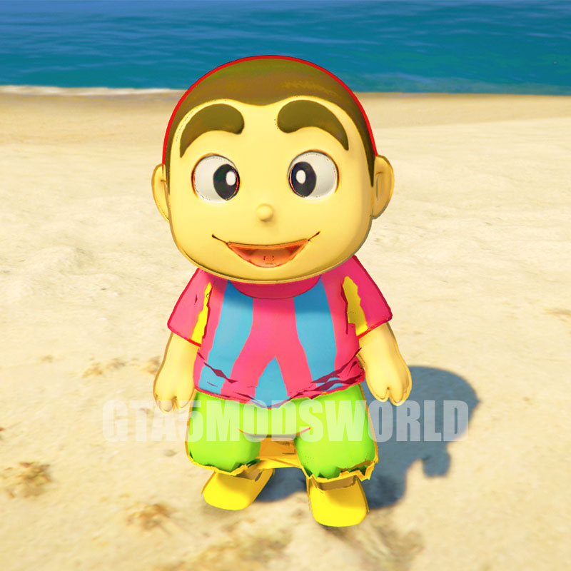 Ghibili Shinchan GTA5 MODS