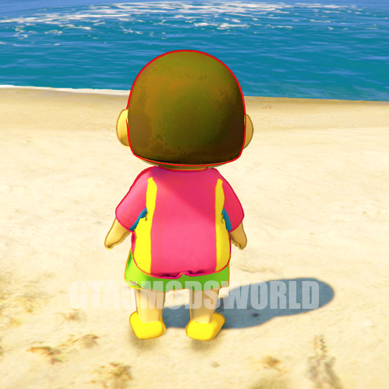 Ghibili Shinchan GTA5 MODS